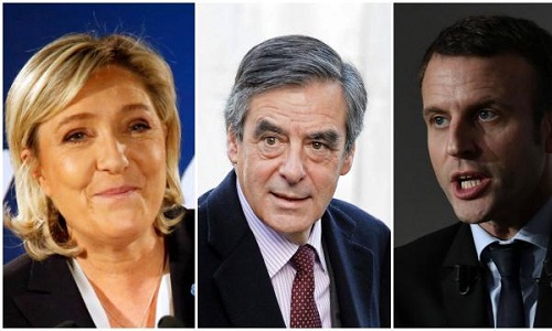 Qui, entre Marine Le Pen, Emmanuel Macron ou François Fillon gagnera l’Élection Présidentielle ?