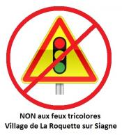 Pour ou contre les feux tricolores à La Roquette sur Siagne ?